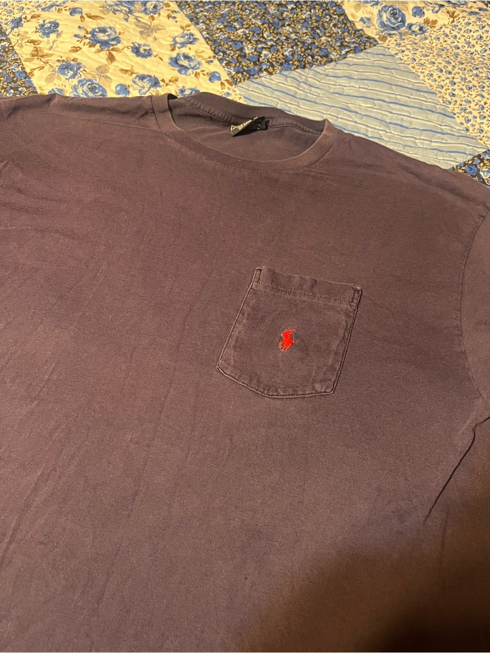 Vintage Polo Ralph Lauren Men’s Blue T shirt